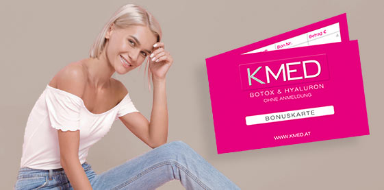 KMED Bonuskarte für treue Kunden