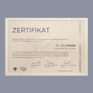 Zertifiziertes Qualitätsmanagement